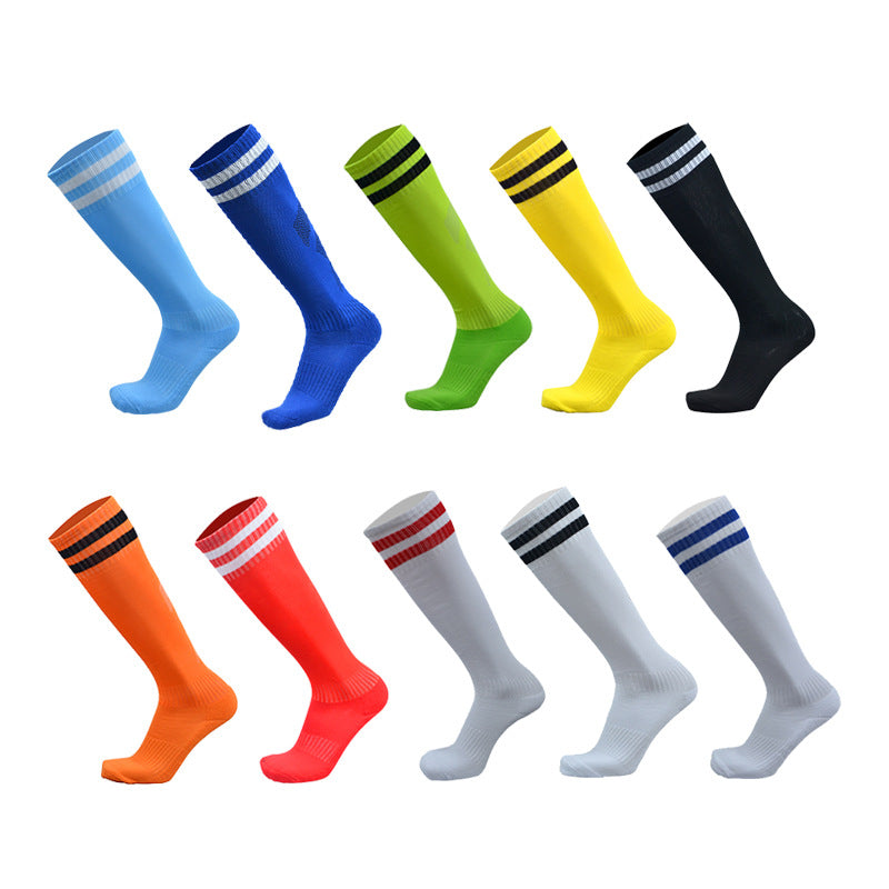 Over-Knee Football Socks Thick Non-Slip Training -2 Pair