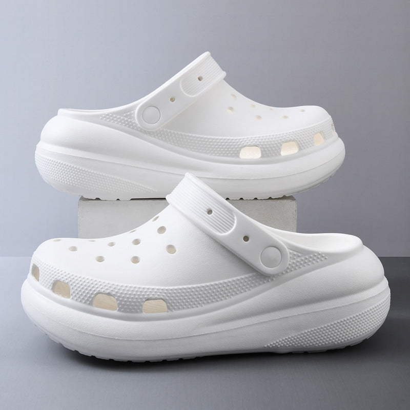 Couple Platform Croc Sandals Thick Sole Beach