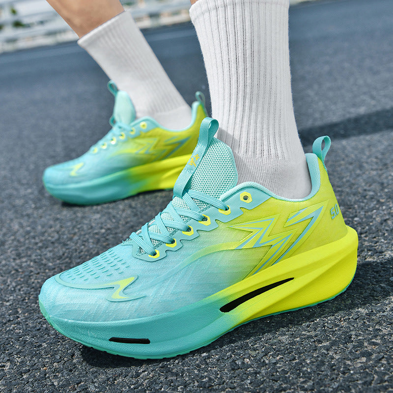 Carbon Board Running Shoes – Shock Absorbing Non-Slip Sneakers
