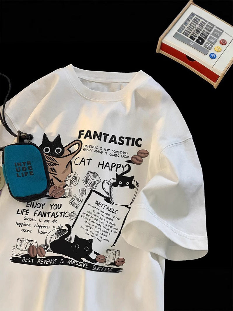 Heavy Cotton T-Shirt – Loose American Style