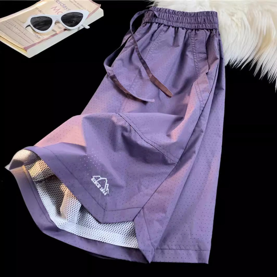 Quick-Dry Men’s Summer Sports Mesh Shorts