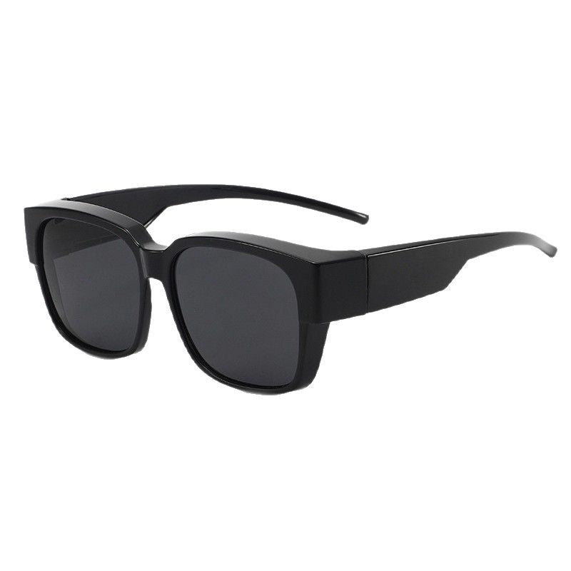TR90 Polarized Clip-On Driving Sunglasses for Men