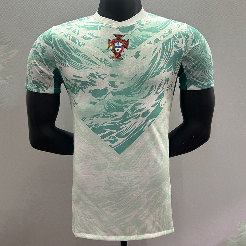 Authentic Portugal Away Player Short-Sleeved Jersey
