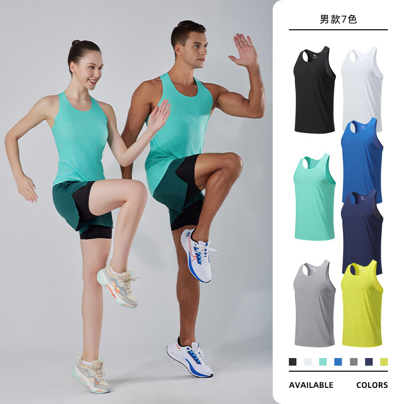 Unisex Sports Vest Quick Dry Marathon Running Training Top