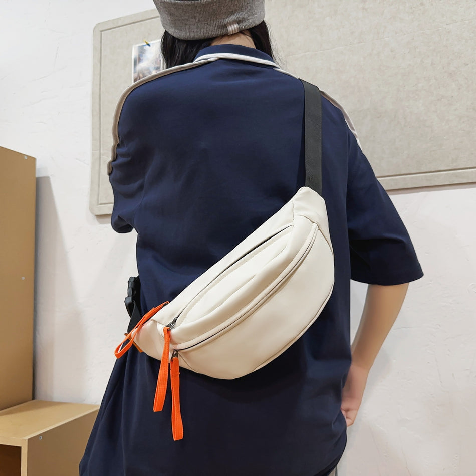 Waterproof Crossbody Chest Bag Casual Sports Sling Backpack
