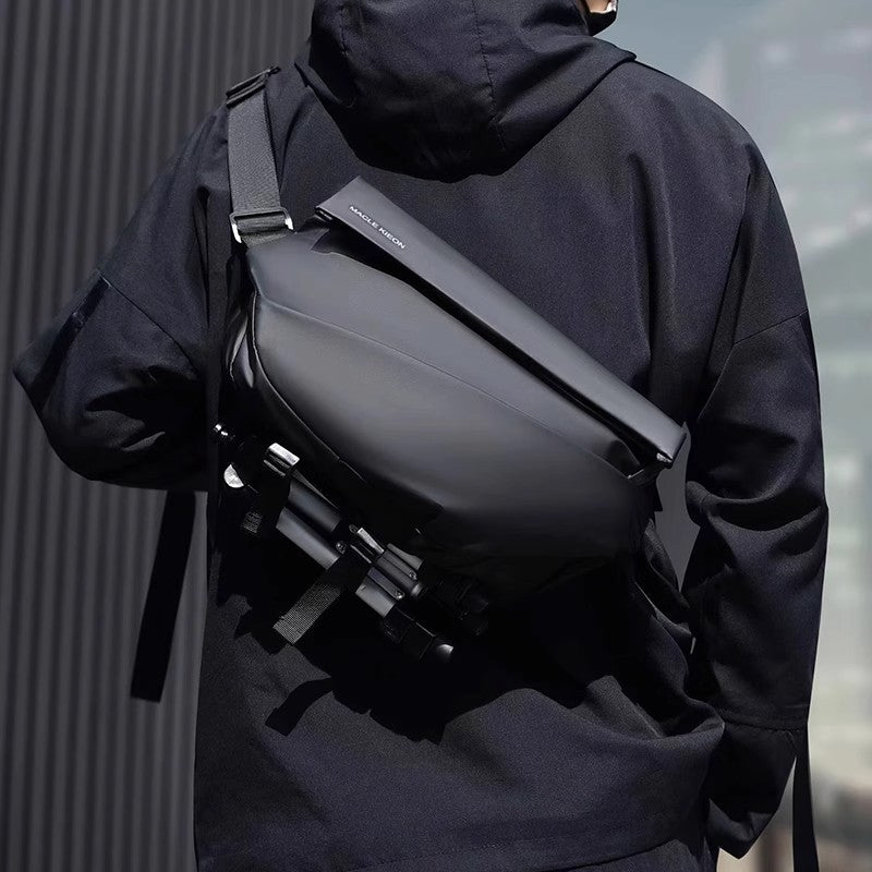 Waterproof Large Capacity Crossbody Chest Bag for Men
