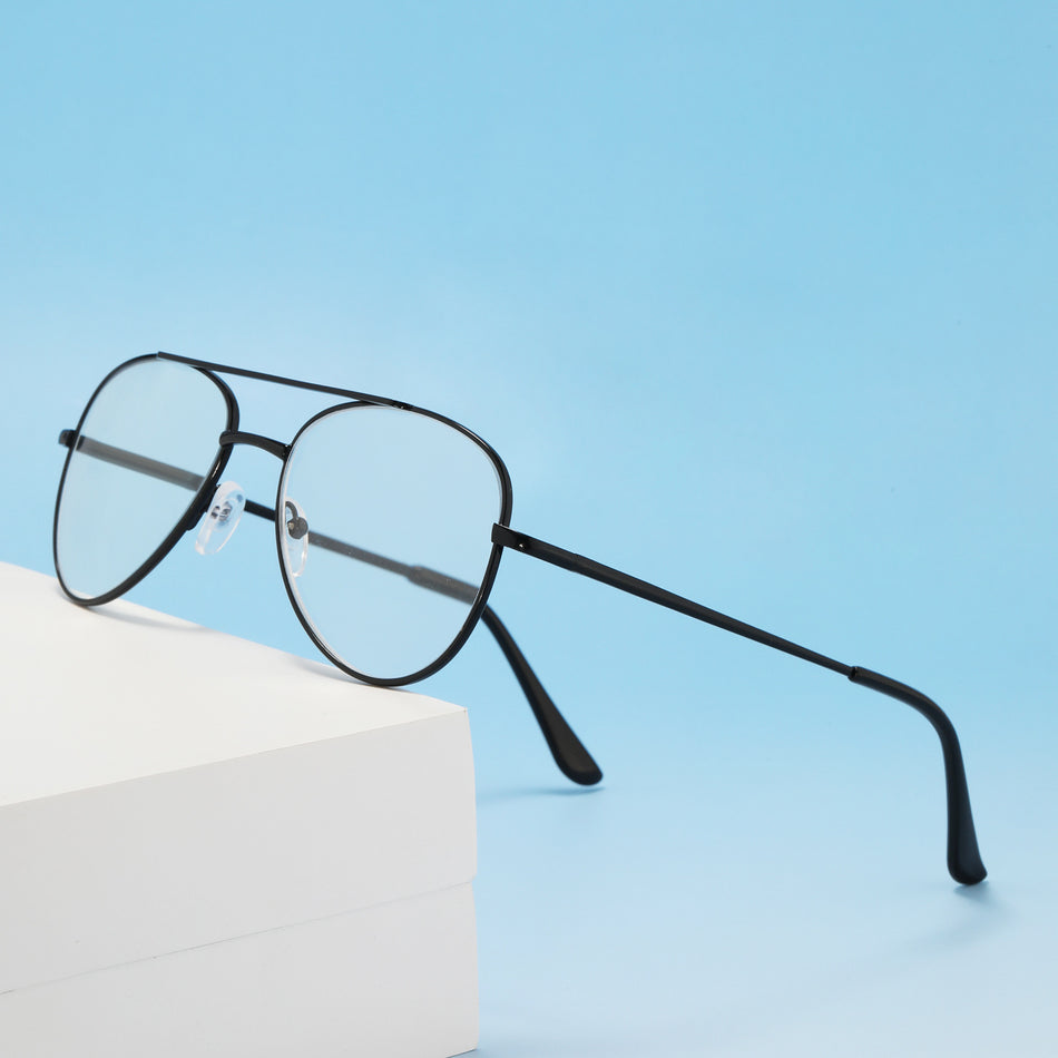 Retro Double Bridge Blue Light Reading Glasses