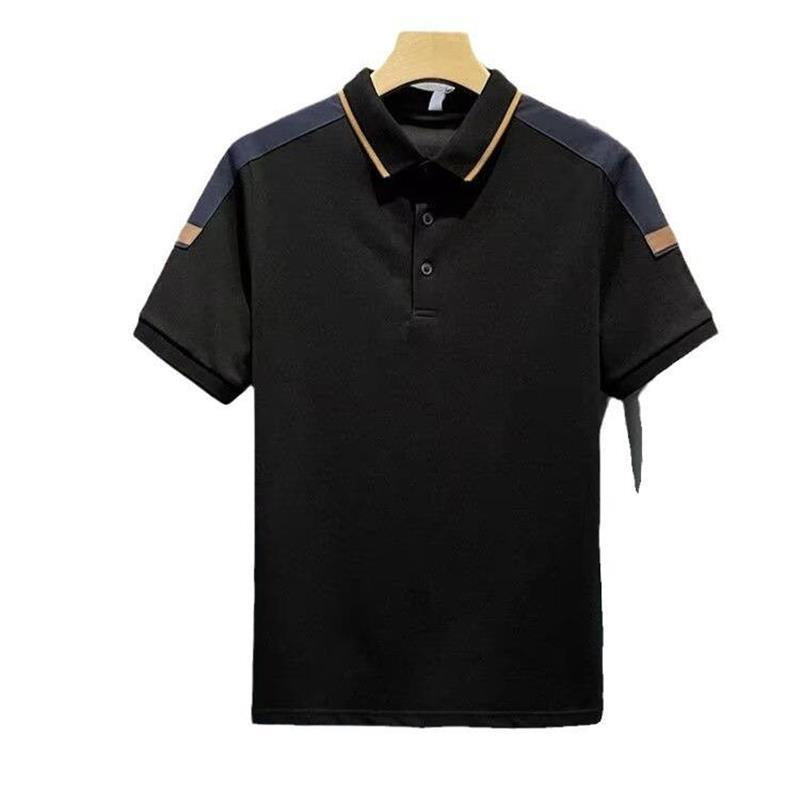 Boys' Ice Silk V-Neck Polo Shirt with Quick-Dry Comfort