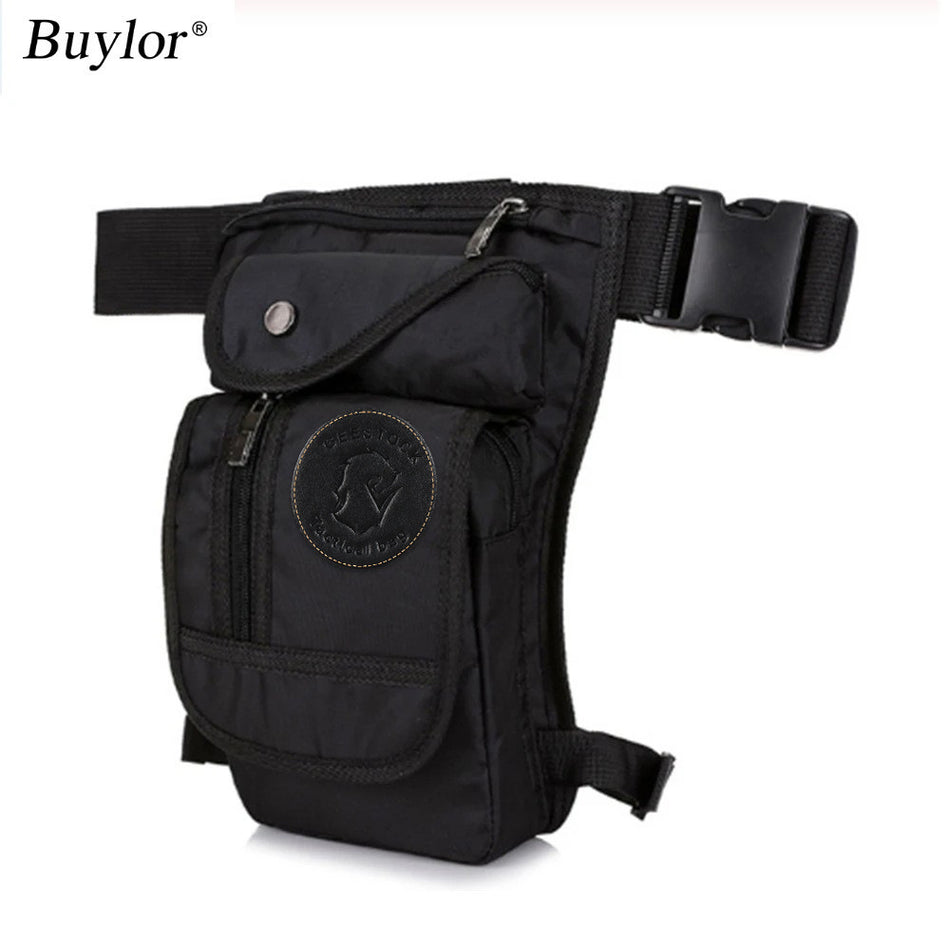 Buylor Unisex Canvas Leg Bag, Cycling and Mountaineering