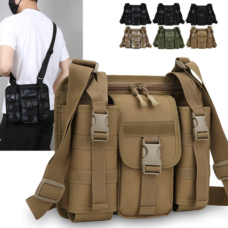 Craftsman General Men's Oxford Crossbody Bag, Umbrella Holder