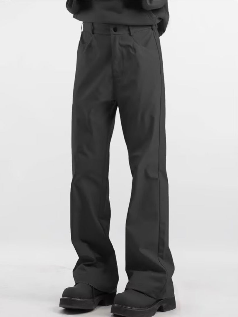 Chaolun Cloth Men's Micro-Flared Workwear Pants, Waterproof