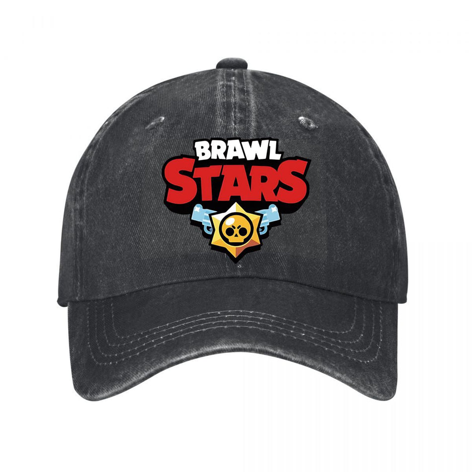 Cartoon Y2K Curved-Brim Baseball Cap