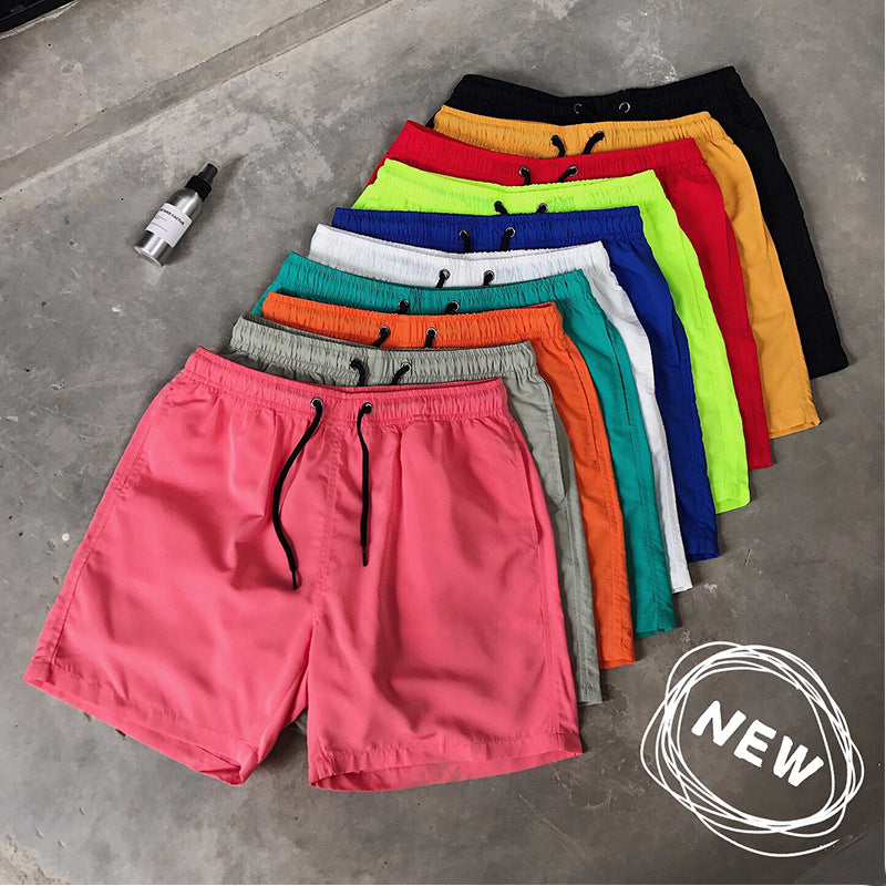 Cross-Border European and American Men's Beach Shorts, Casual Five-Point Shorts, Fashionable and Trendy, Loose-Fitting, Waterproof Surfing and Swimming Shorts