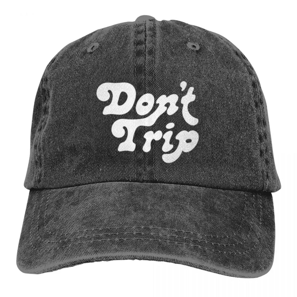 Unisex Vintage Washed Curved-Brim Baseball Cap