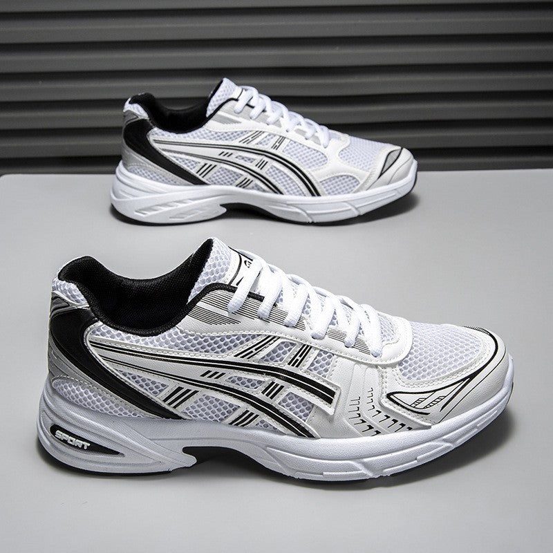 Unisex Thick-Sole Casual Running Shoes Comfortable Breathable Sneakers