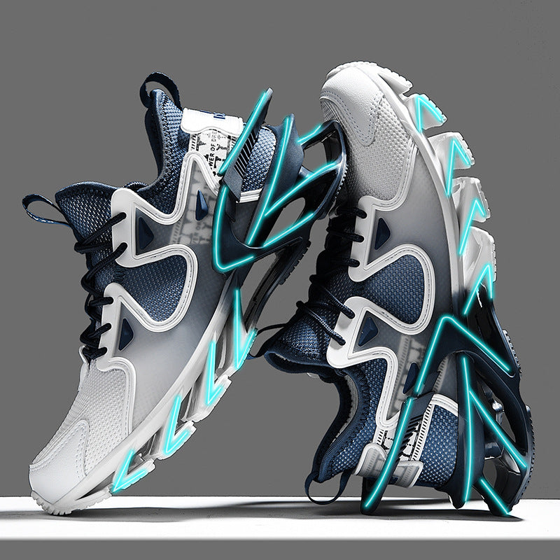 Gradient Fly-Woven Blade Sneakers for Men