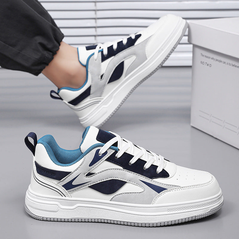 Breathable Thick-Soled Low-Top Casual Shoes for Men