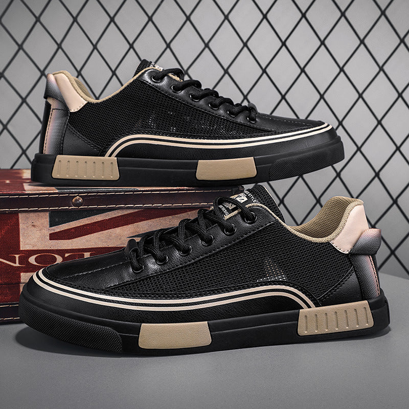 Breathable Mesh Color-Match Low-Top Shoes for Men