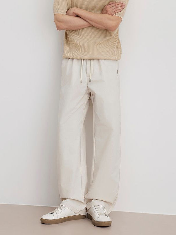 Shanggu Men's Japanese Style Loose Draped Wide-Leg Casual Pants