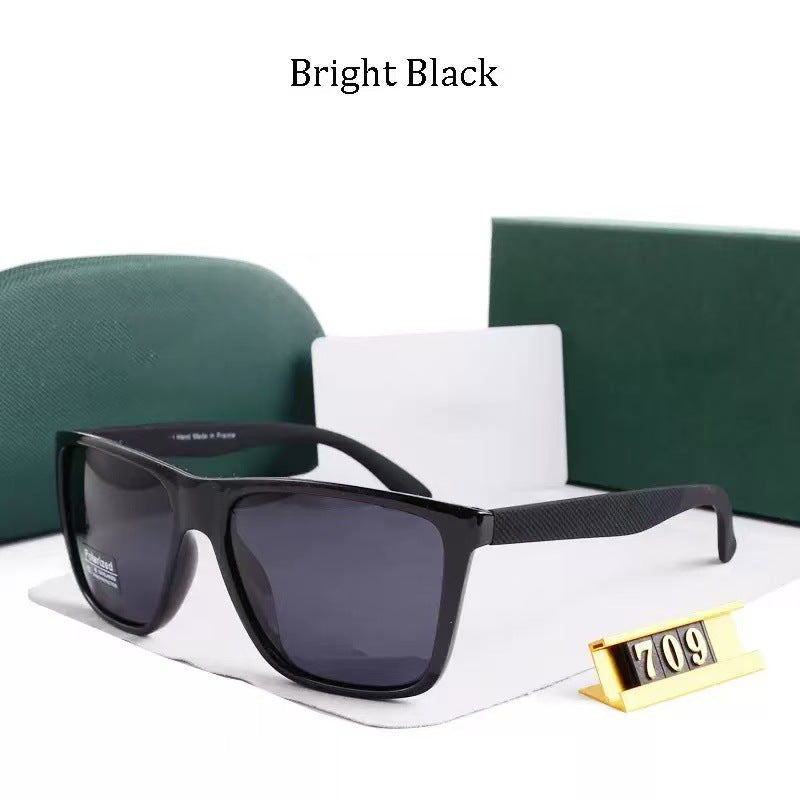 Unisex 709 Polarized Sunglasses in Retro Korean Style