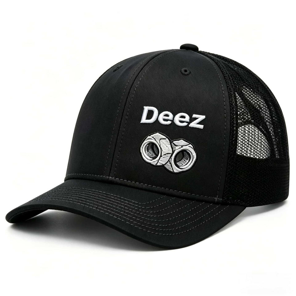 European American Nut Embroidered Mesh Baseball Cap for Summer