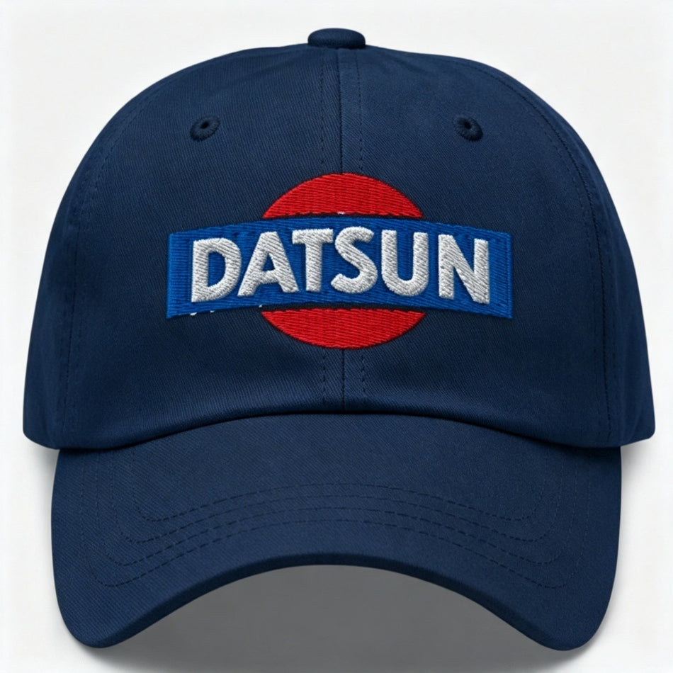 Retro DATSUN Embroidered Car-Themed Baseball Cap