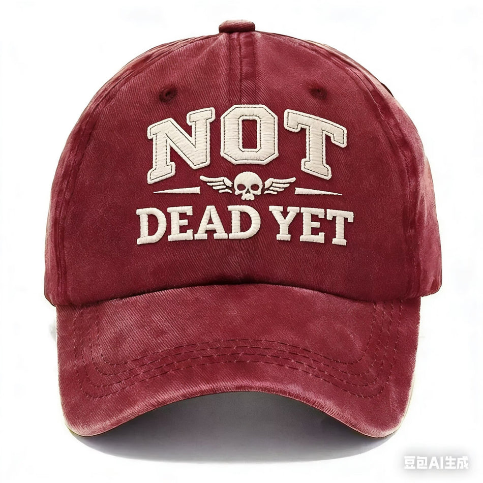 Embroidered Washed Vintage Baseball Cap Sunshade Hat