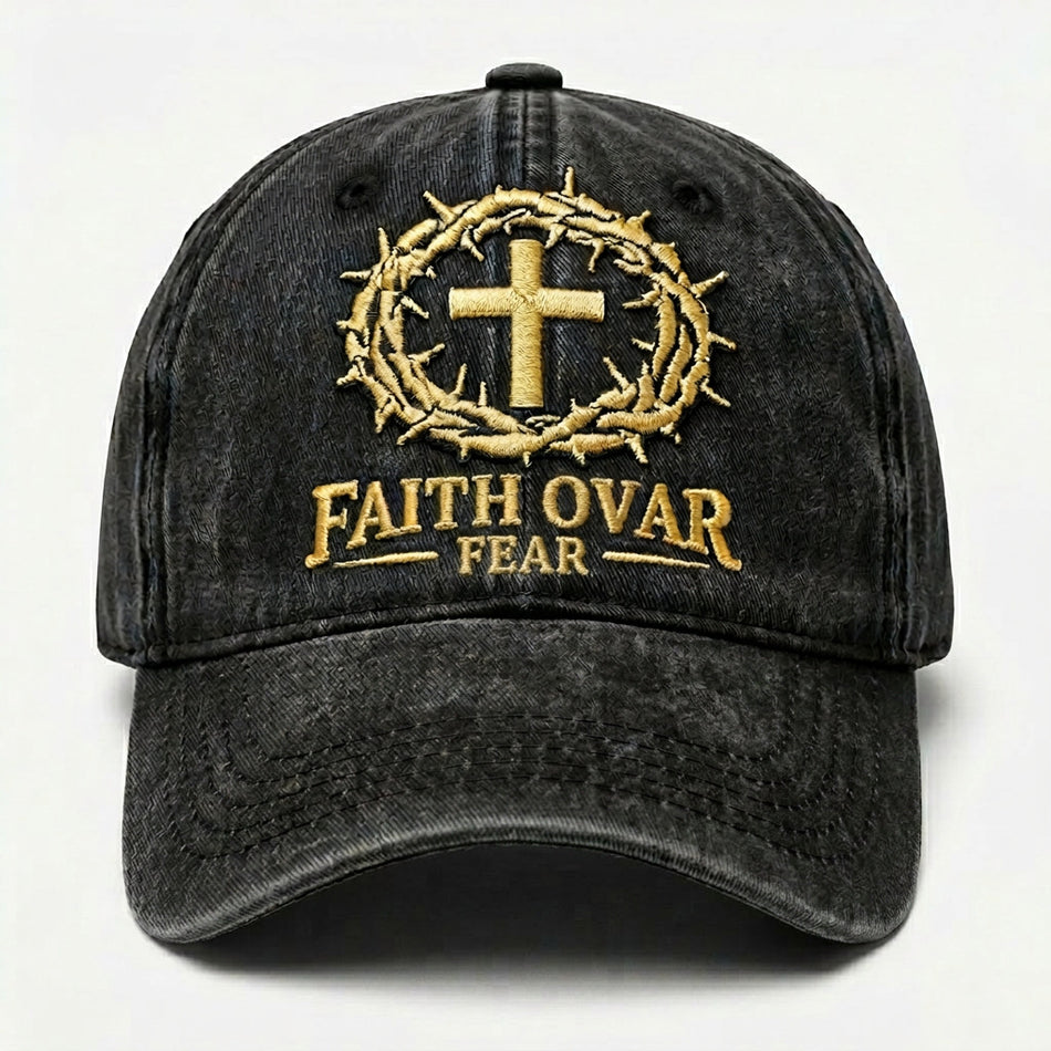 American Retro Washed Distressed Embroidered Baseball Cap