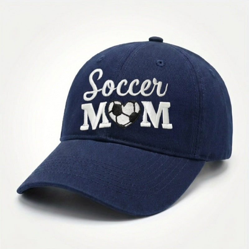 3D Letter Embroidered Washed Vintage Baseball Cap
