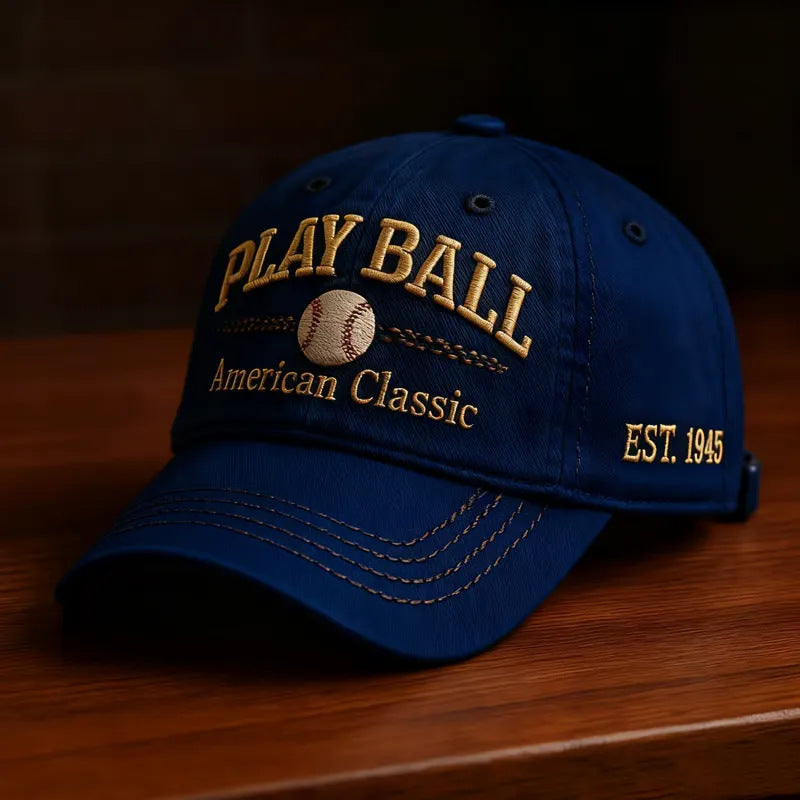 3D Embroidered Printed Baseball Cap Windproof Sun Protection