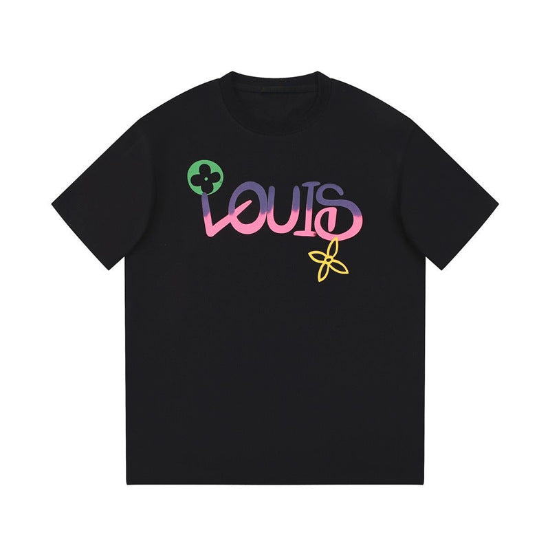 European Size Luxury Brand Letter Print T-Shirt