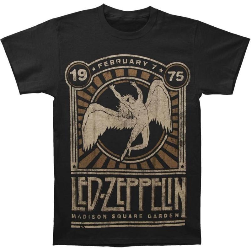 European Size Pure Cotton Led Zeppelin Halloween T-Shirt