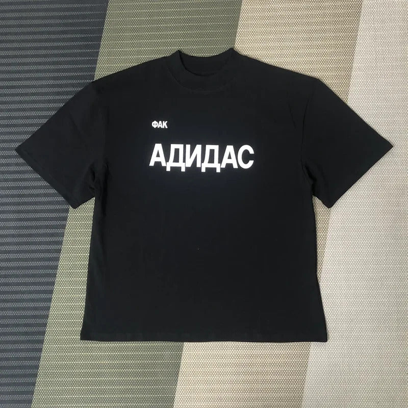 European American Style Unisex Trendy Short-Sleeve T-Shirt