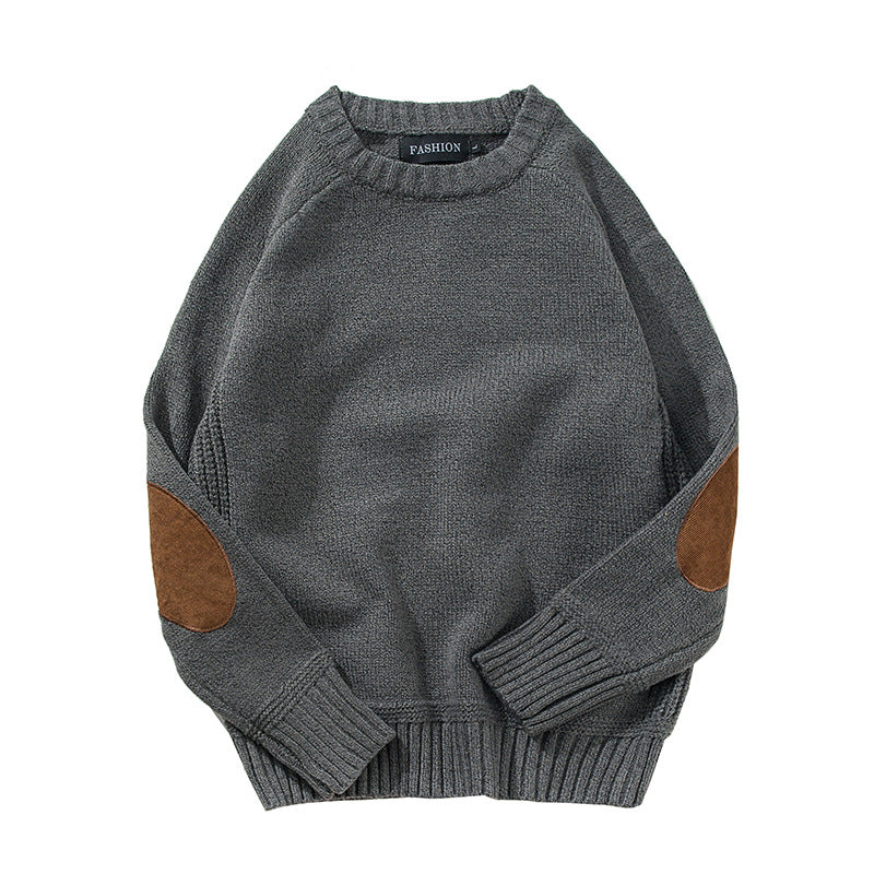 Men's Japanese-Style Pullover – Winter Thick Retro Sweater