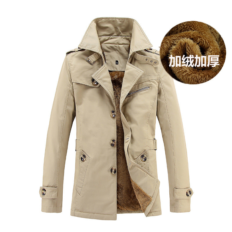 Velvet Thick Long Winter Coat
