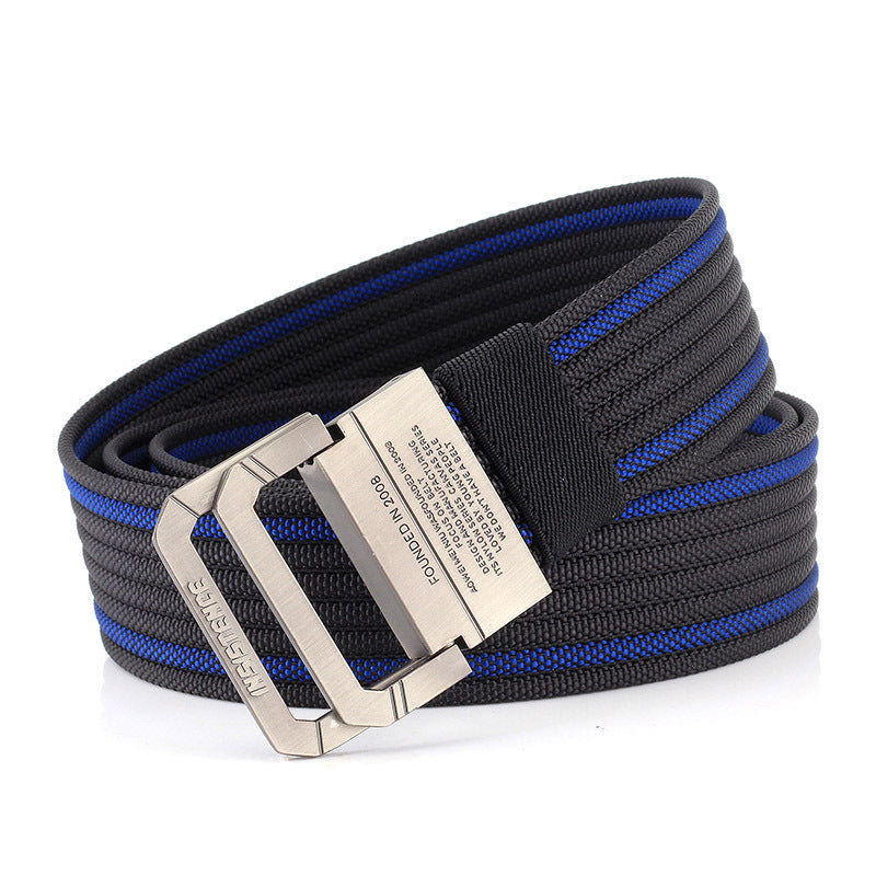 2018 Double-Ring Nylon Belt – Multi-Color & Versatile