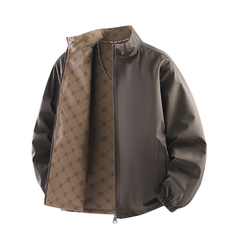 American-Style Double-Sided Mens Jacket 2025