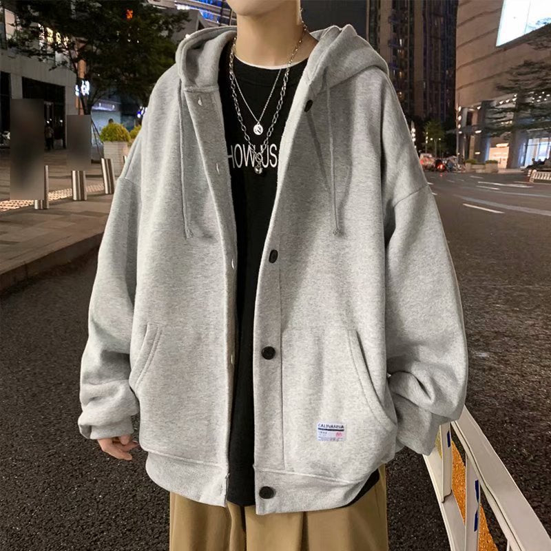 Autumn & Winter Men’s Hooded Cardigan Sweater