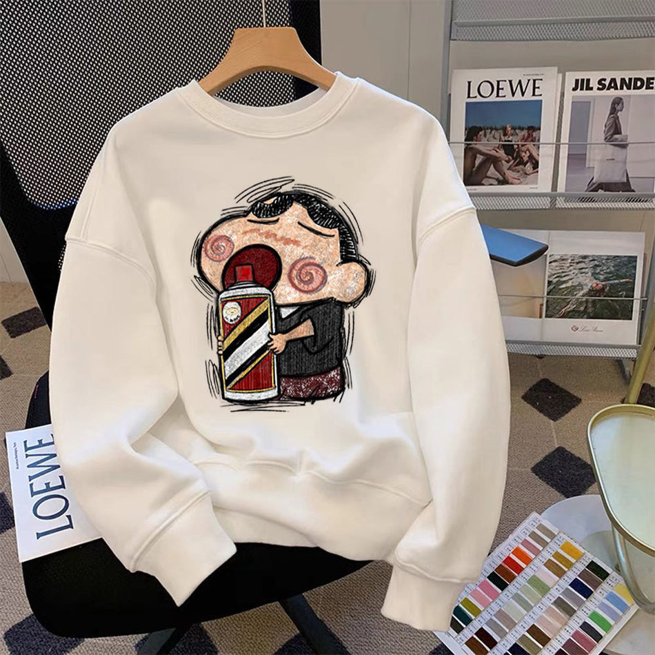 High Street Hoodie Sweatshirt – Korean Men’s Autumn Casual Top