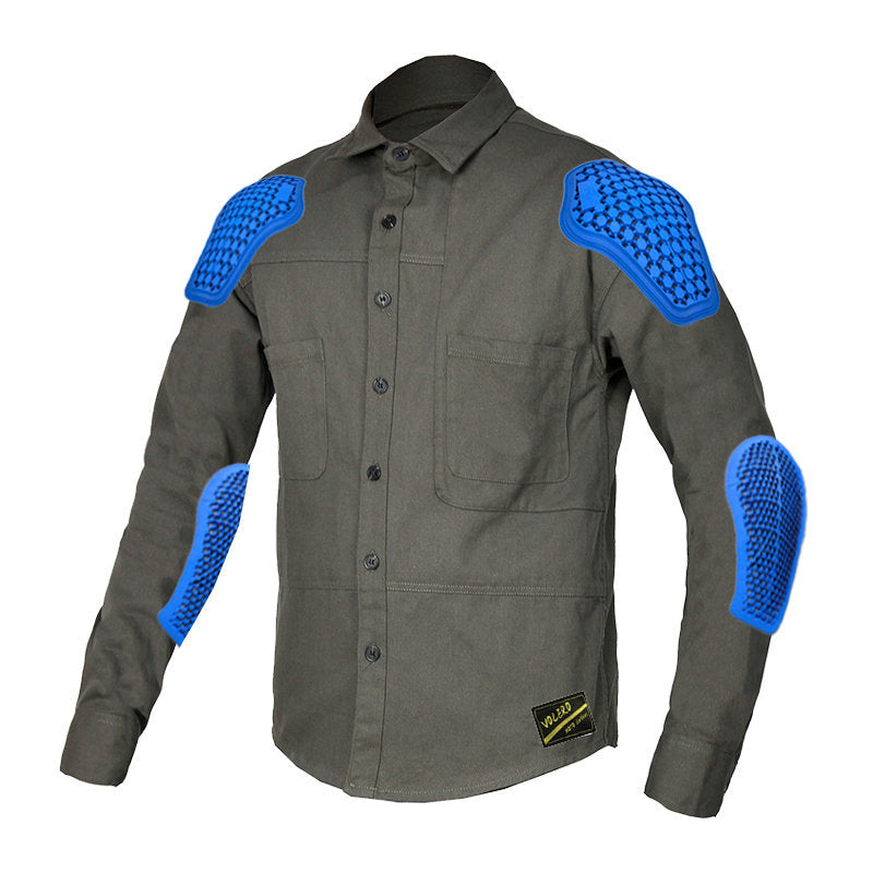 Volero Army Green Motorcycle Jacket Mens 2025