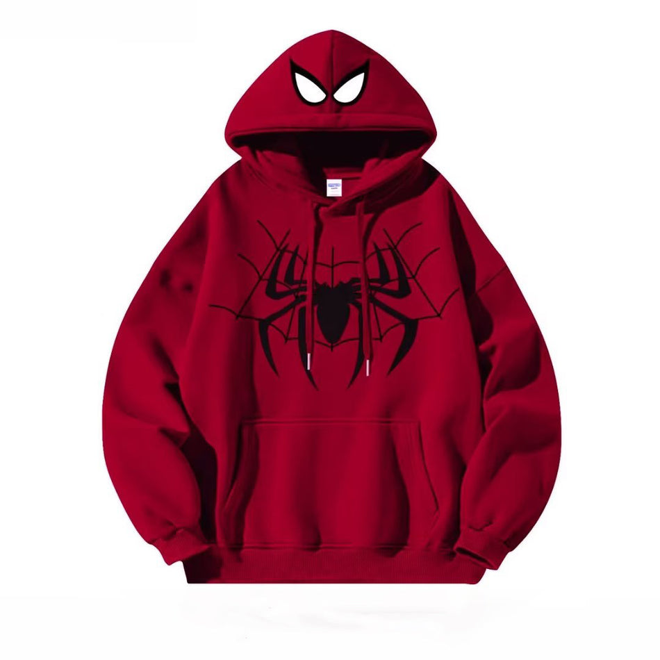 Hip-Hop Hoodie – Unisex High Street Retro Printed Sweat