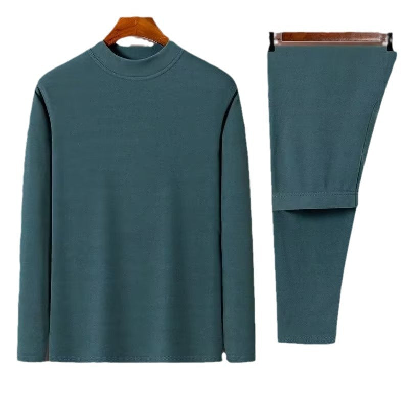 Men’s Fleece-Lined Thermal Underwear Set | Winter Base Layer