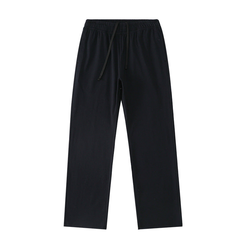 Coolmax Quick-Dry Sports Pants – Men’s Black Cotton Streetwear