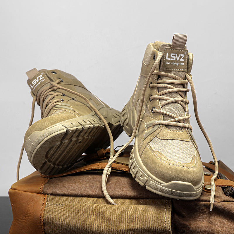 Retro Martin Boots – Men’s Mid-Top Work and Desert Shoes