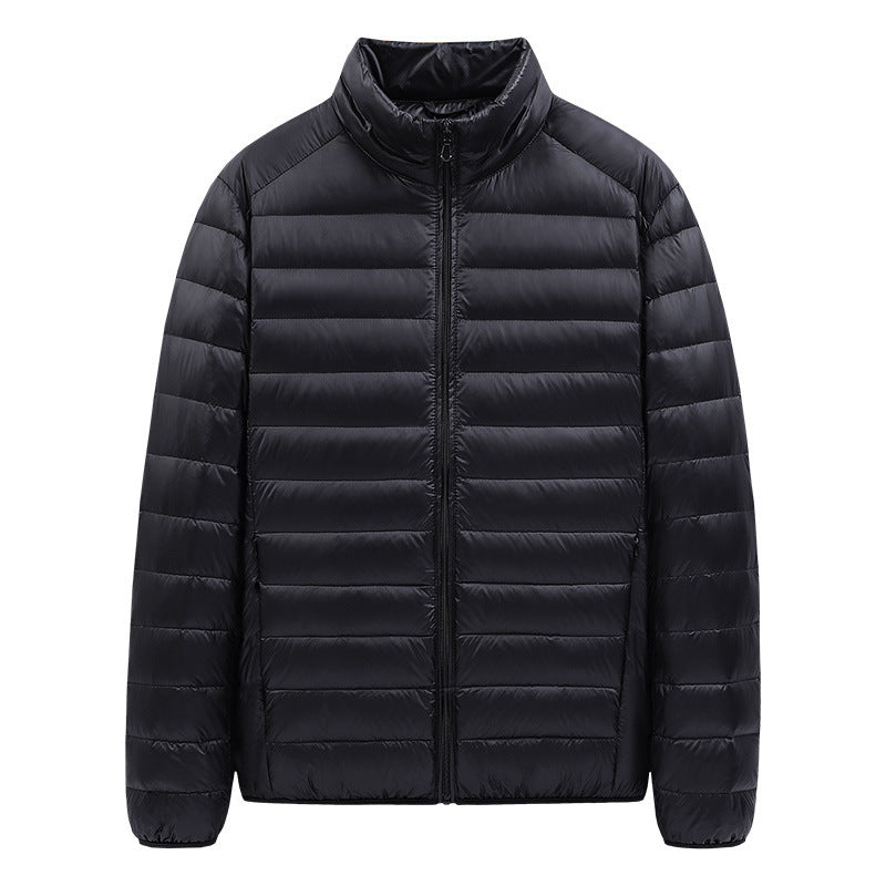 2024 Men’s Winter Large-Size Short Cotton Jacket – Warm Work & Casual Coat