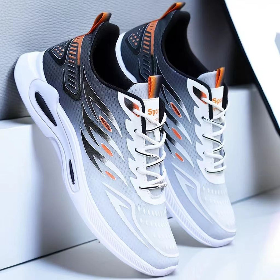 2025 Summer Men’s Ice Silk Mesh Running Shoes