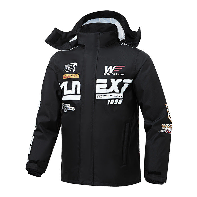 Men’s Full-Body Motorcycle Rain Suit – Breathable Oxford Anti-Rainstorm Gear