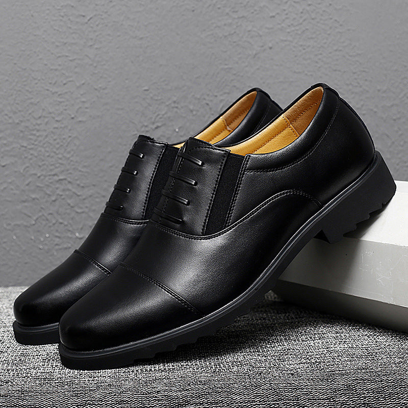 Men’s Casual Leather Shoes Business Anti-Slip Soft Sole