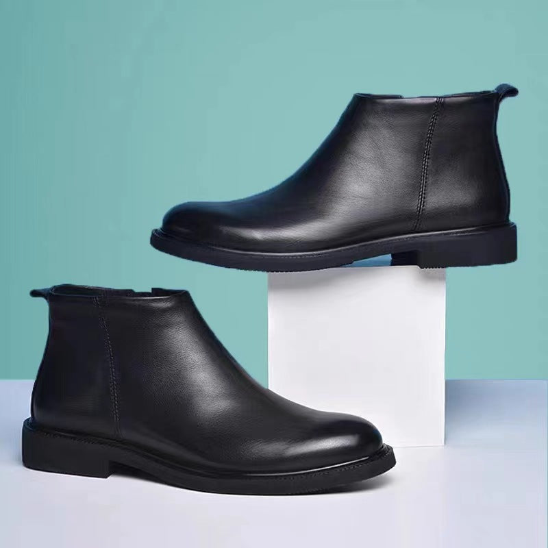 Men’s Chelsea Boots – Classic European Leather Shoes