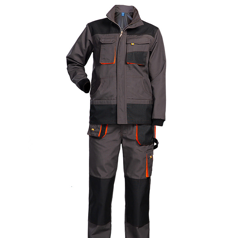 Men’s Multi-Pocket Work Trousers – Durable Oxford Cloth